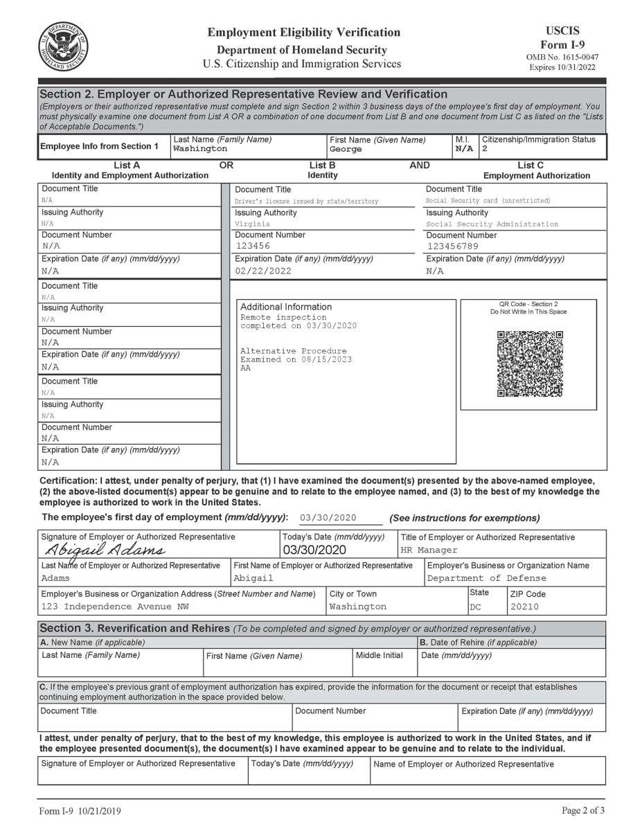 How to Fill Out I-9 Form (New for 2023)
